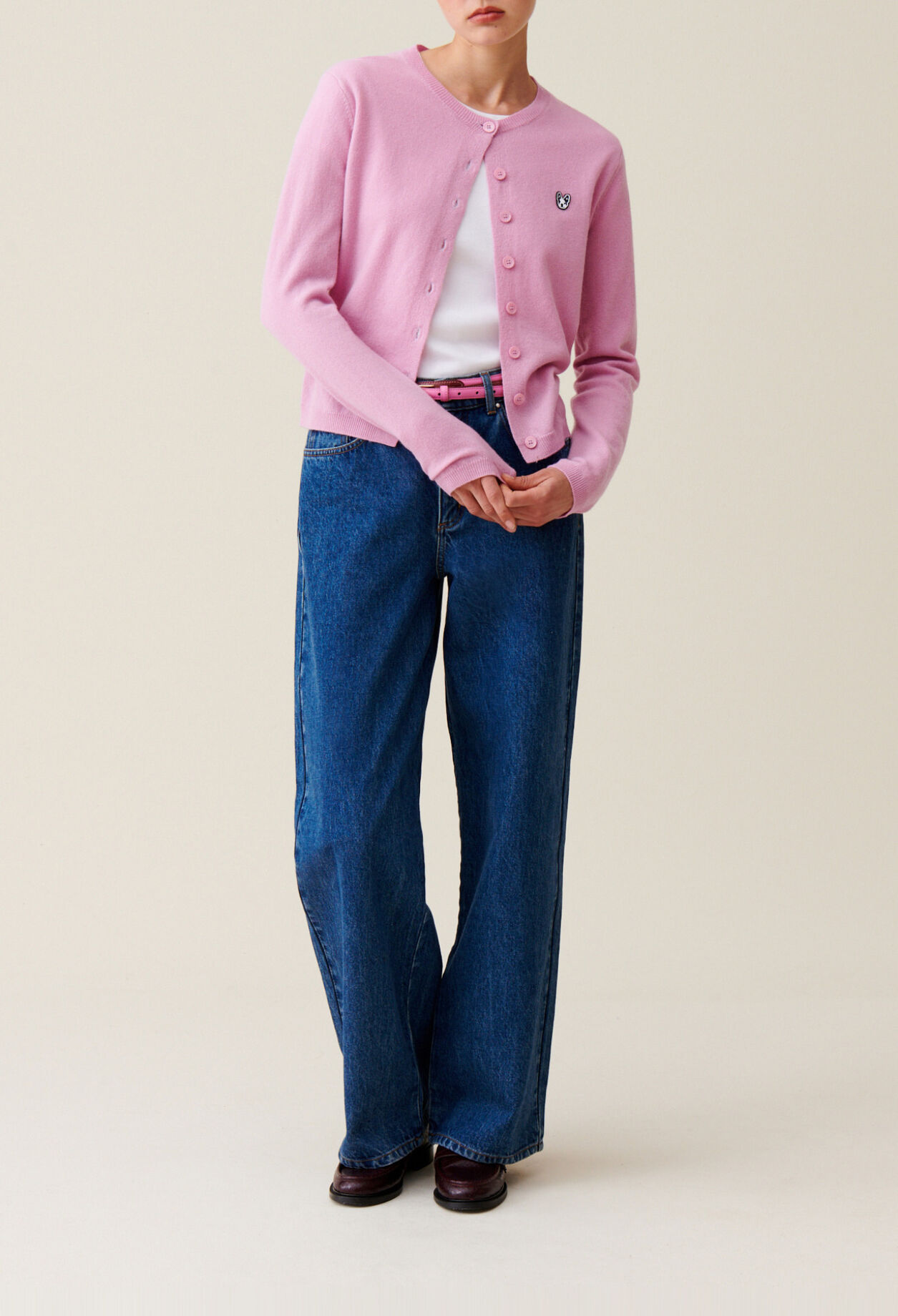 Cardigan Jean Toto laine 