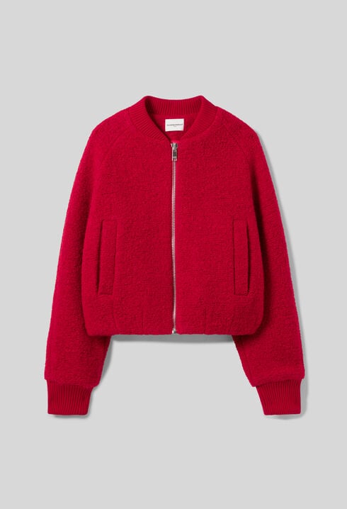 Blouson court teddy