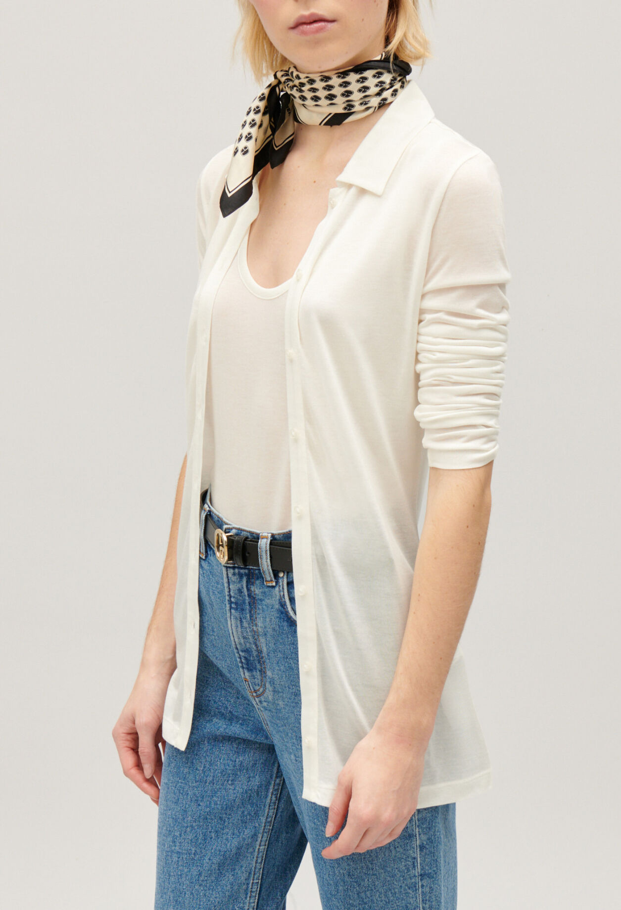 Chemise &eacute;crue