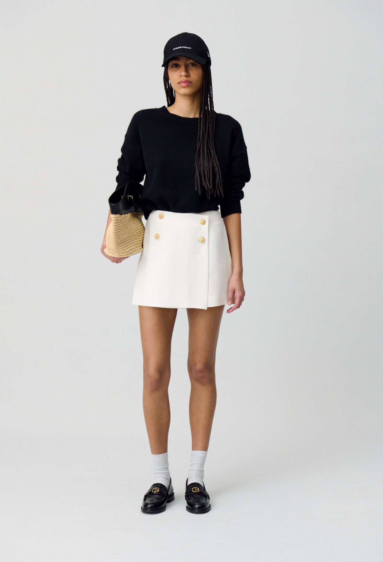 Jupe-short courte