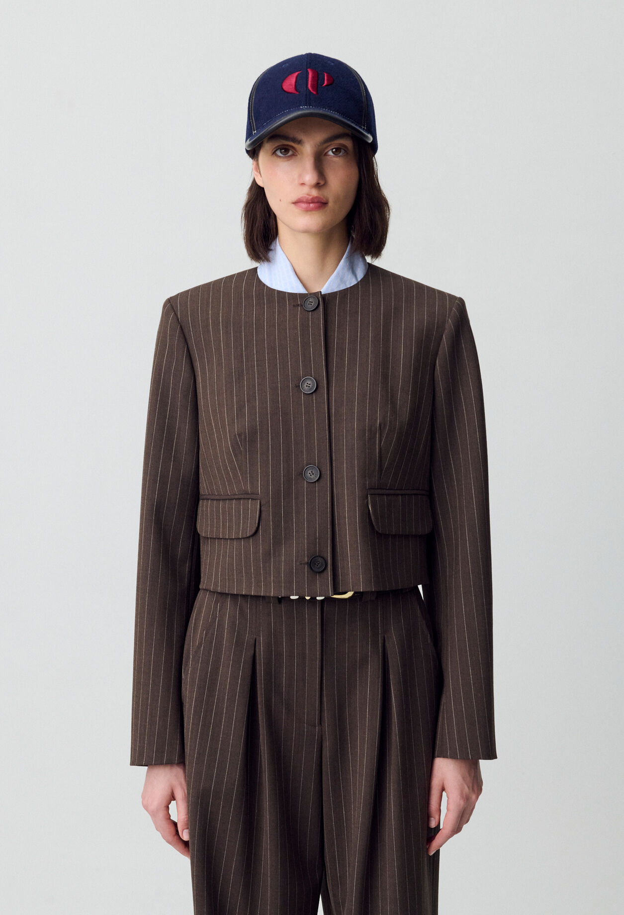 Veste boîte courte
