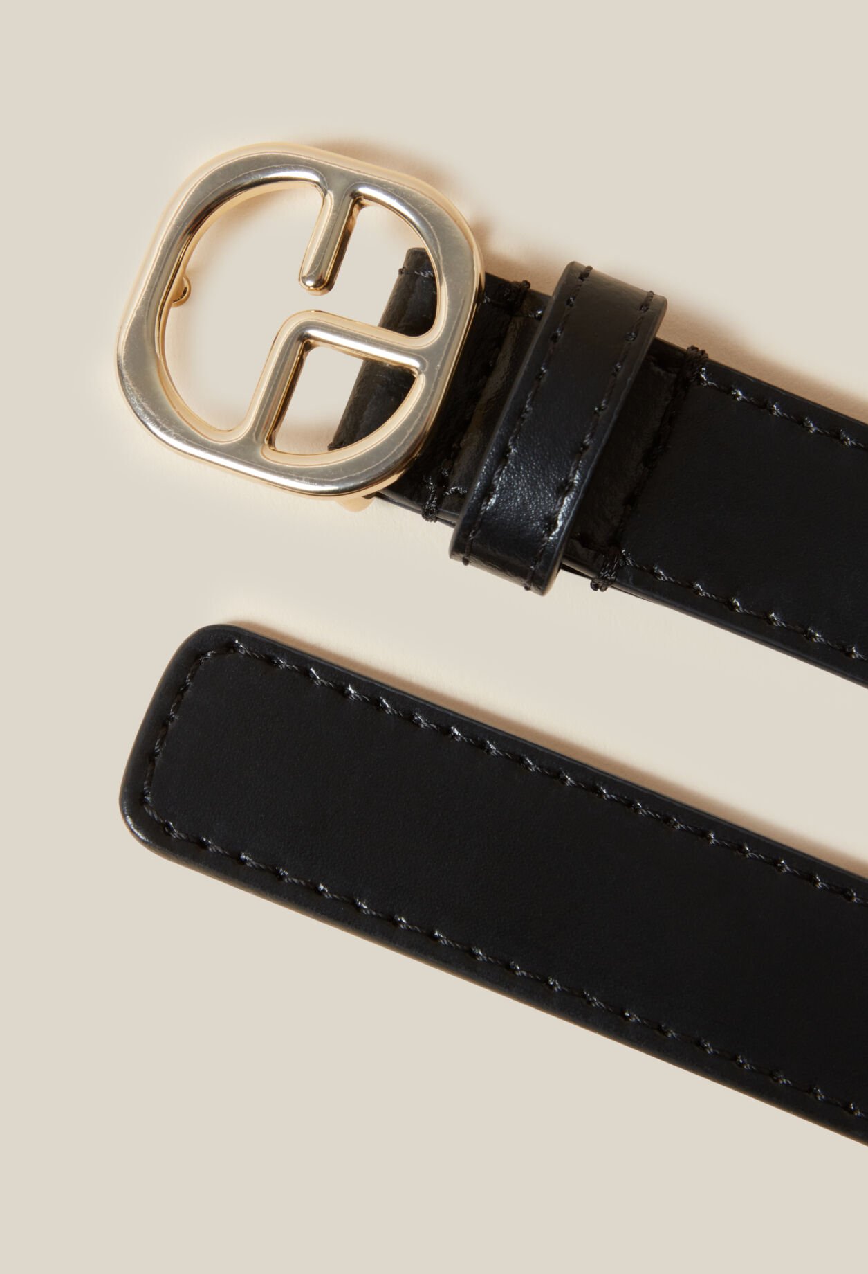 Ceinture cuir noir 