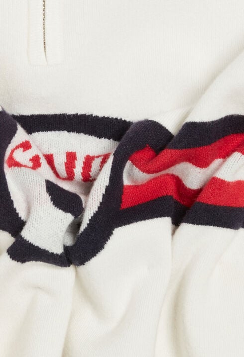 Pull oversize maille