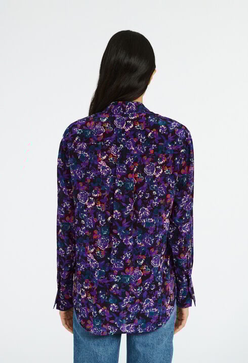 Chemise imprimé floral