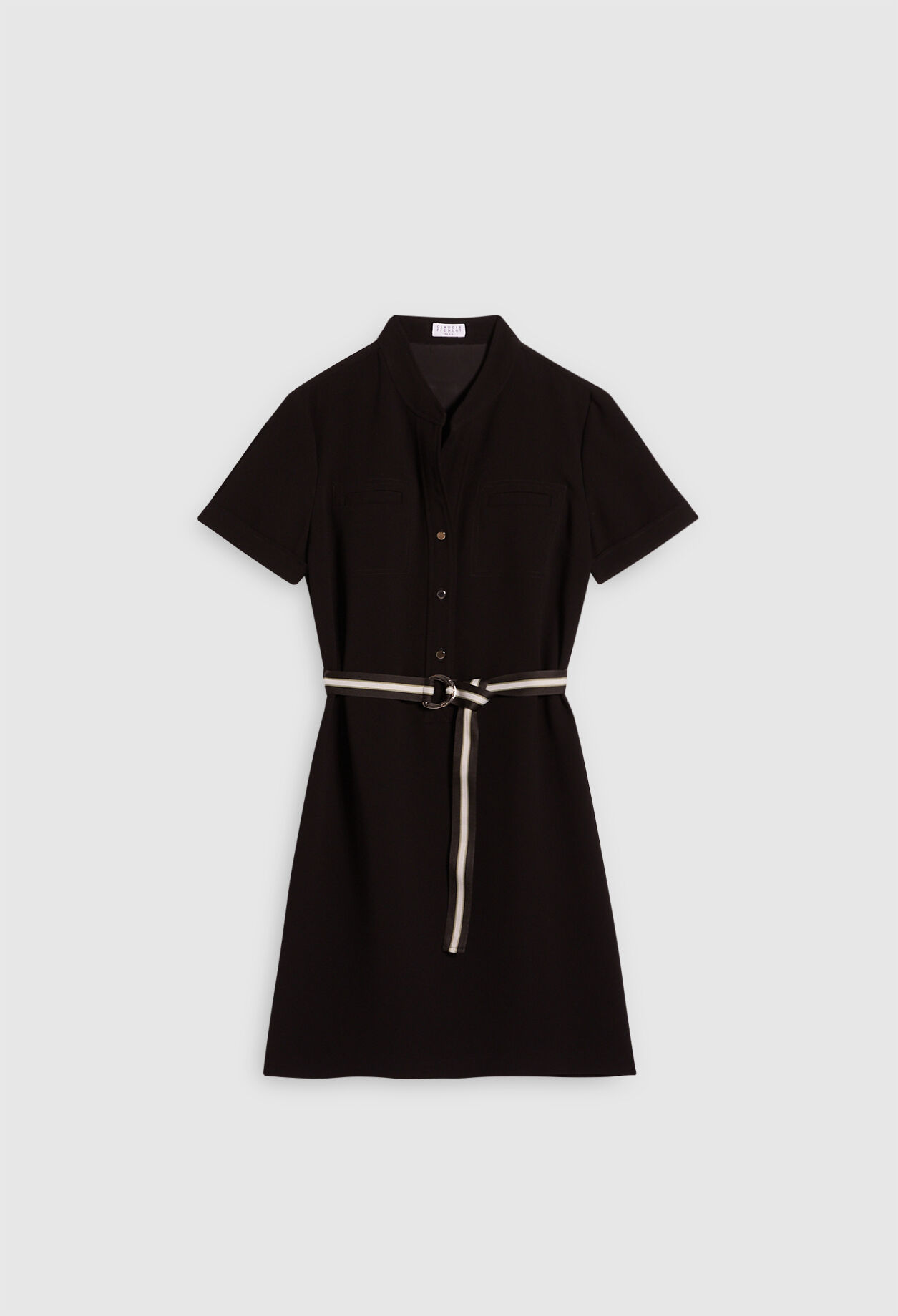 Robe chemise ceinturée