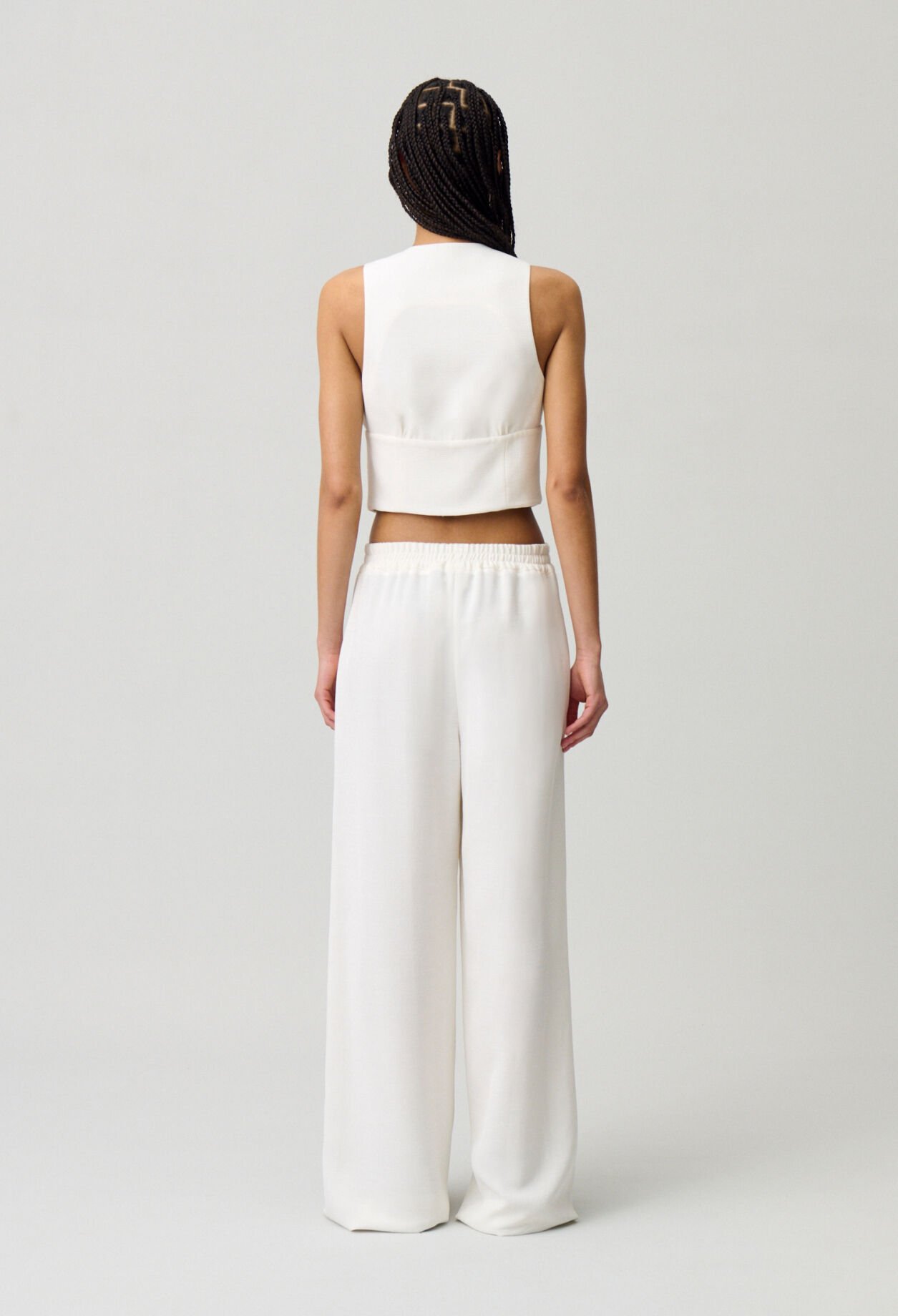 Top veston boutonné
