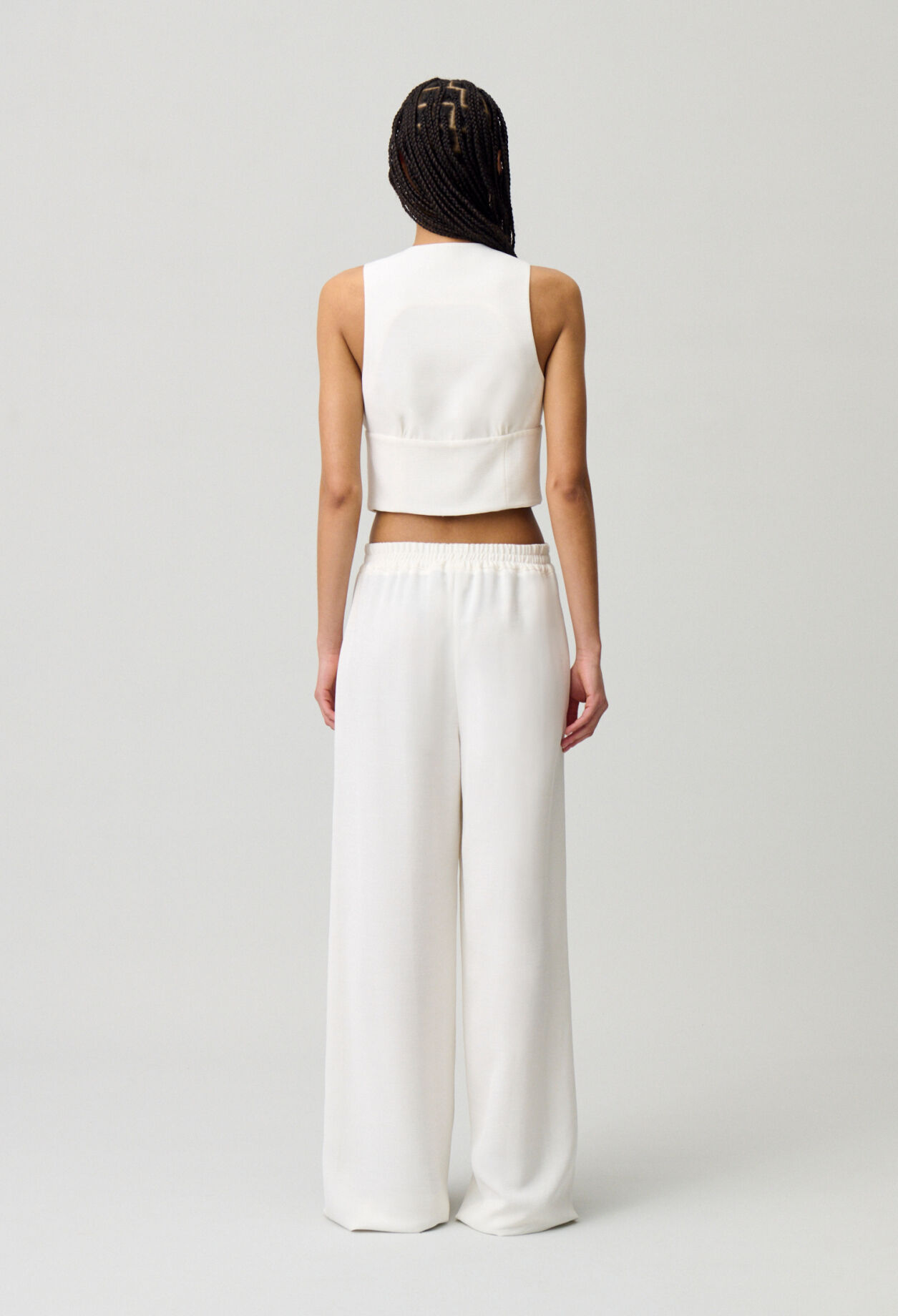 Top veston boutonné