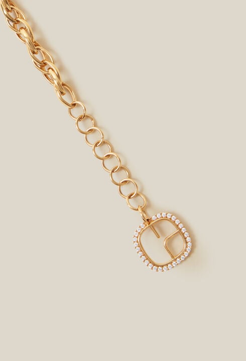 Bracelet chaine doré logo CP