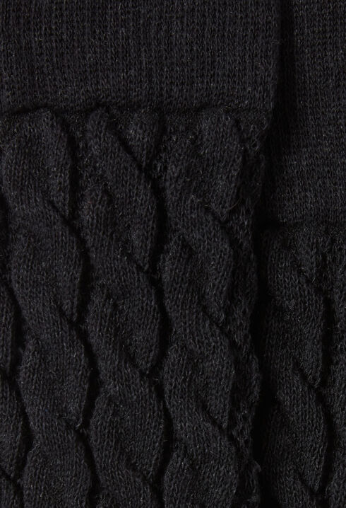 Chaussettes jacquard mi-mollet