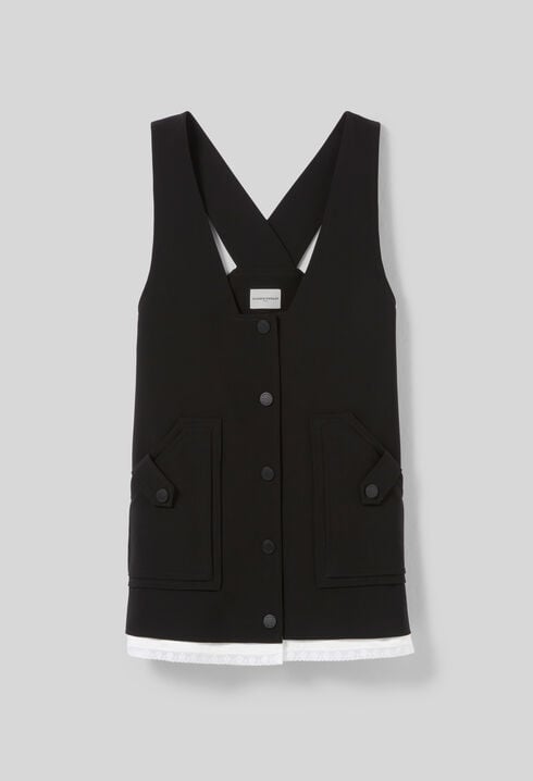 Robe courte chasuble