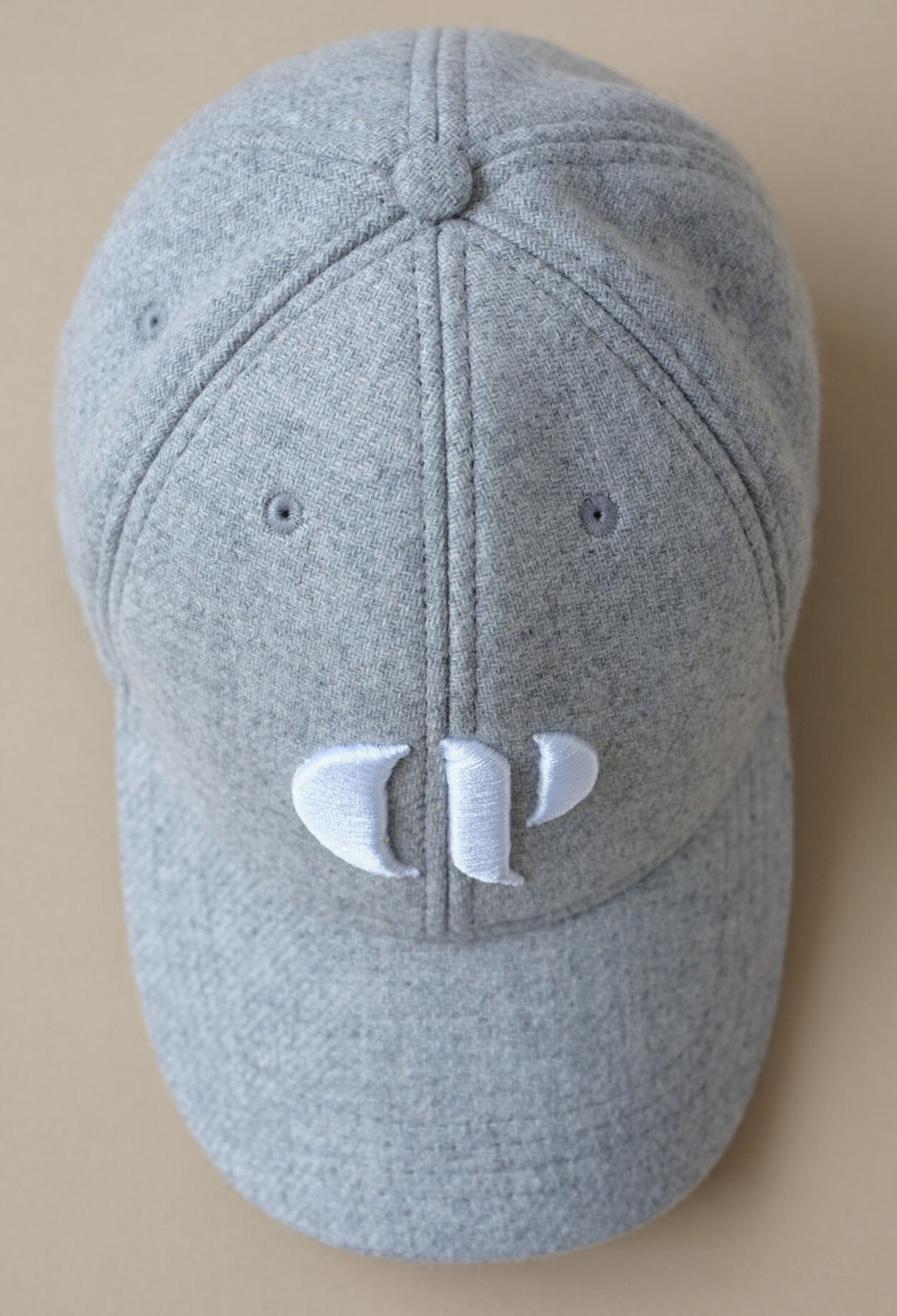 Casquette broderie monogramme CP