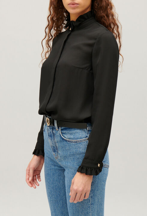 Chemise &agrave; col