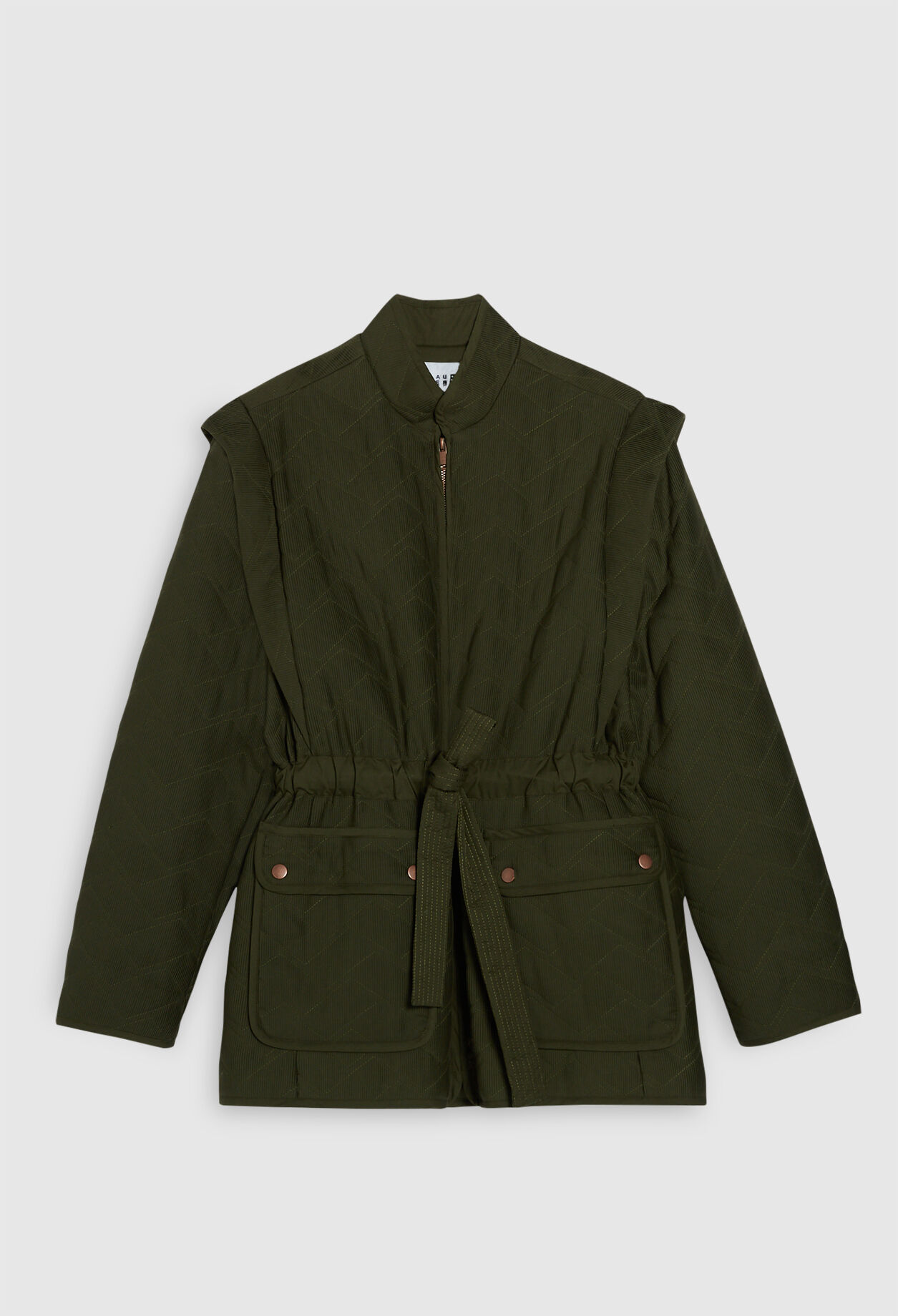 Veste molletonnée en polyester recyclé