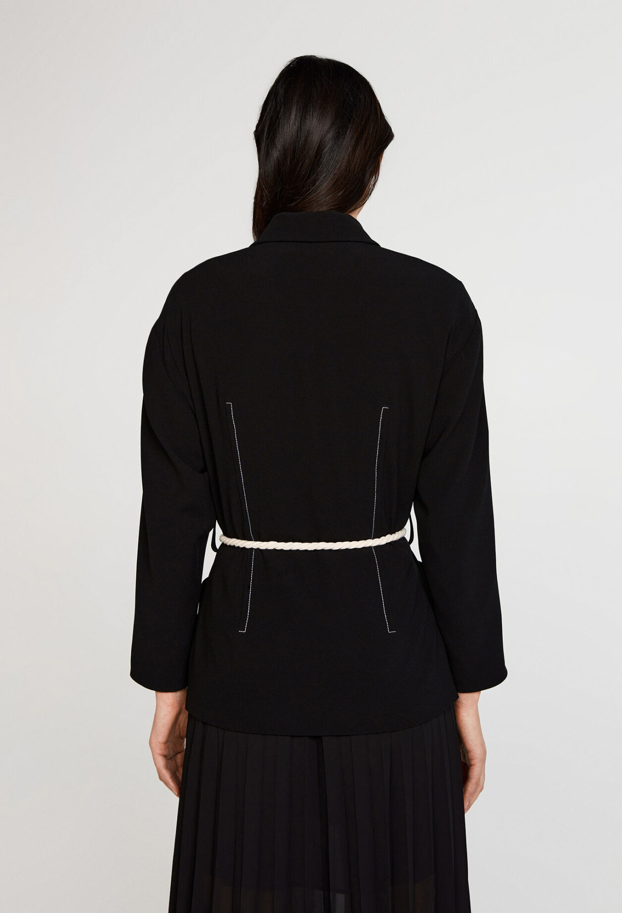 Veste ceinturée