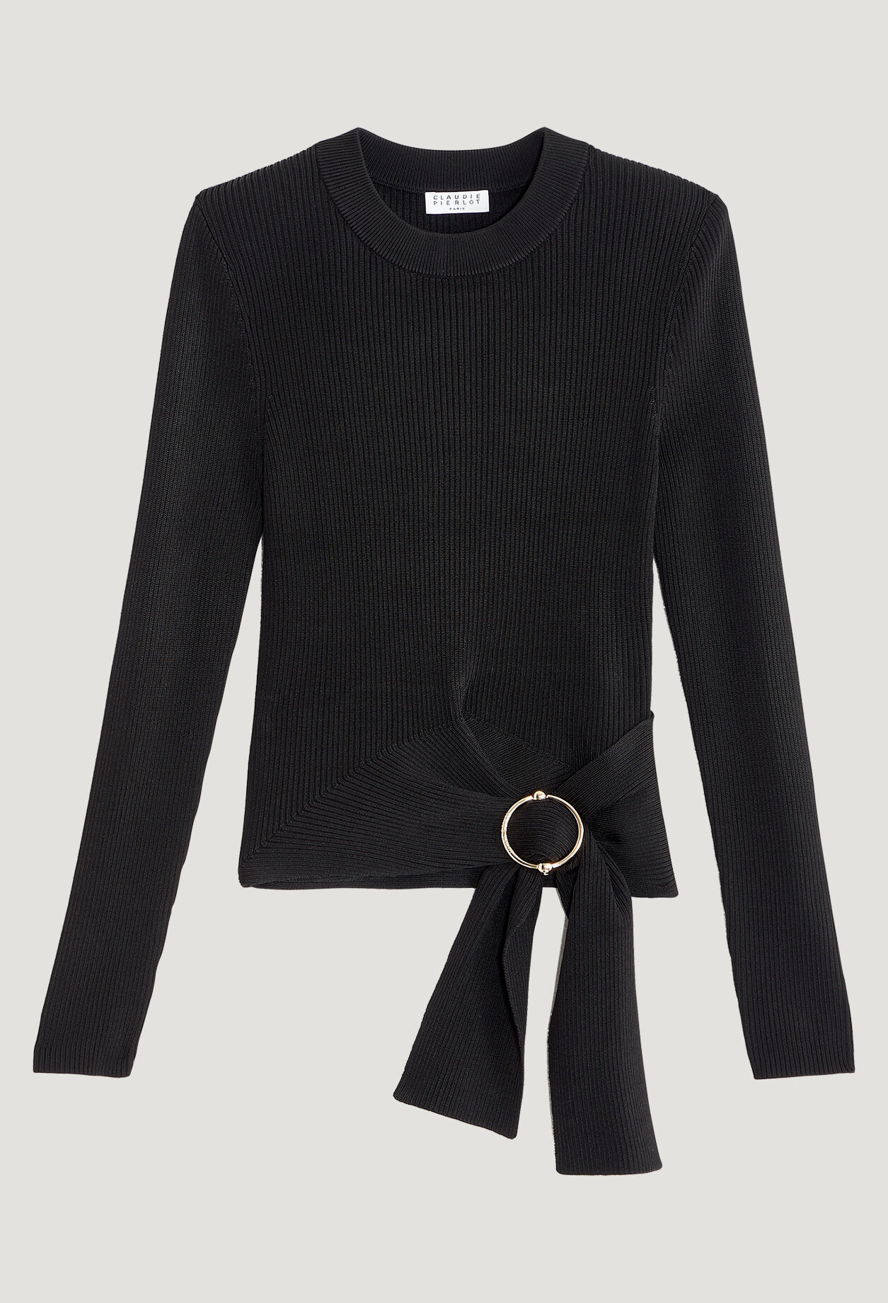 Pull ceinturé