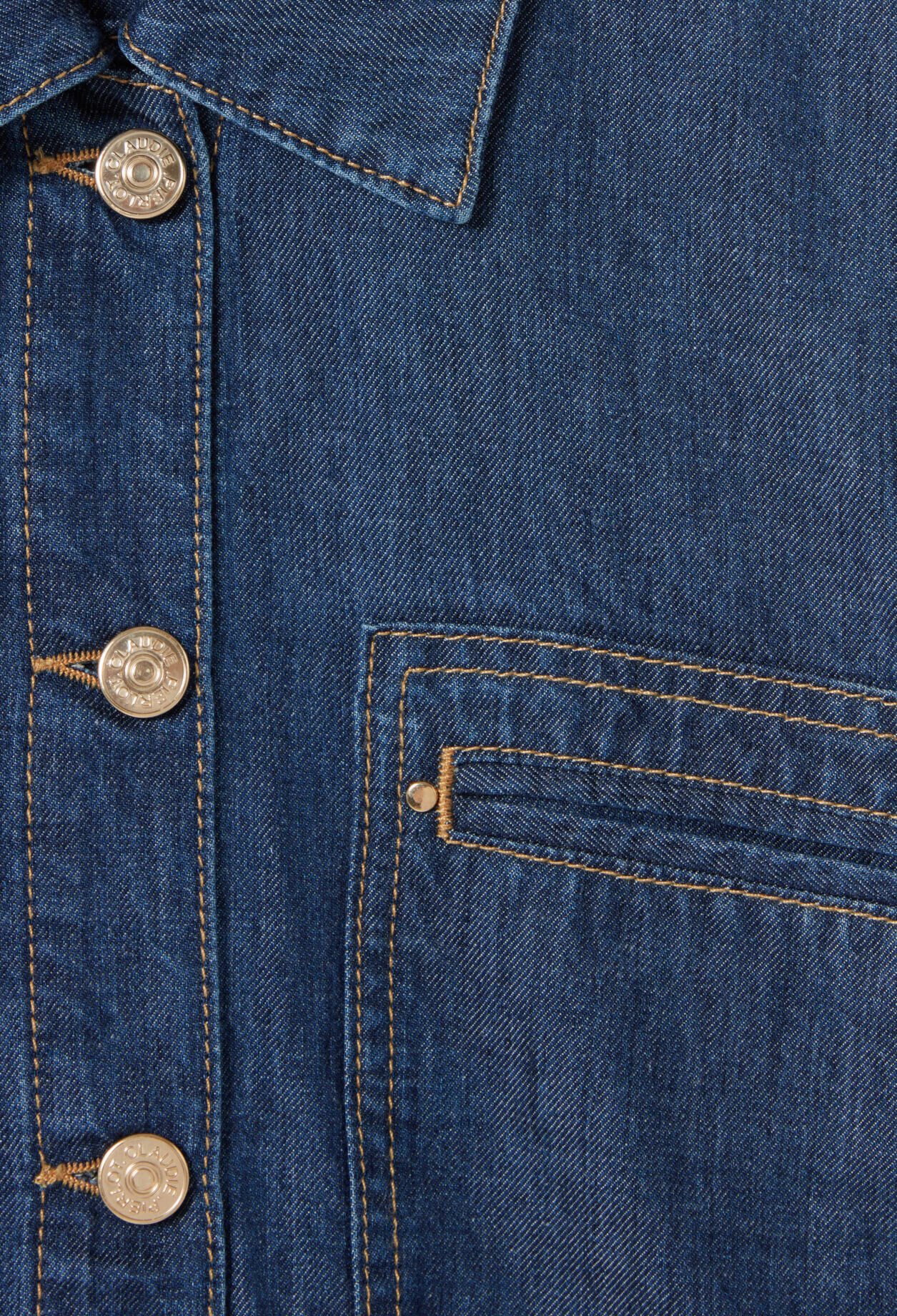 Chemise denim oversize
