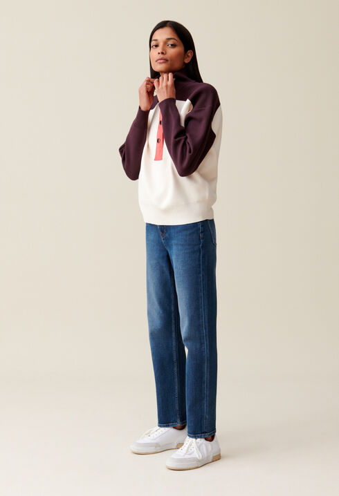 Sweatshirt Minimum col camionneur