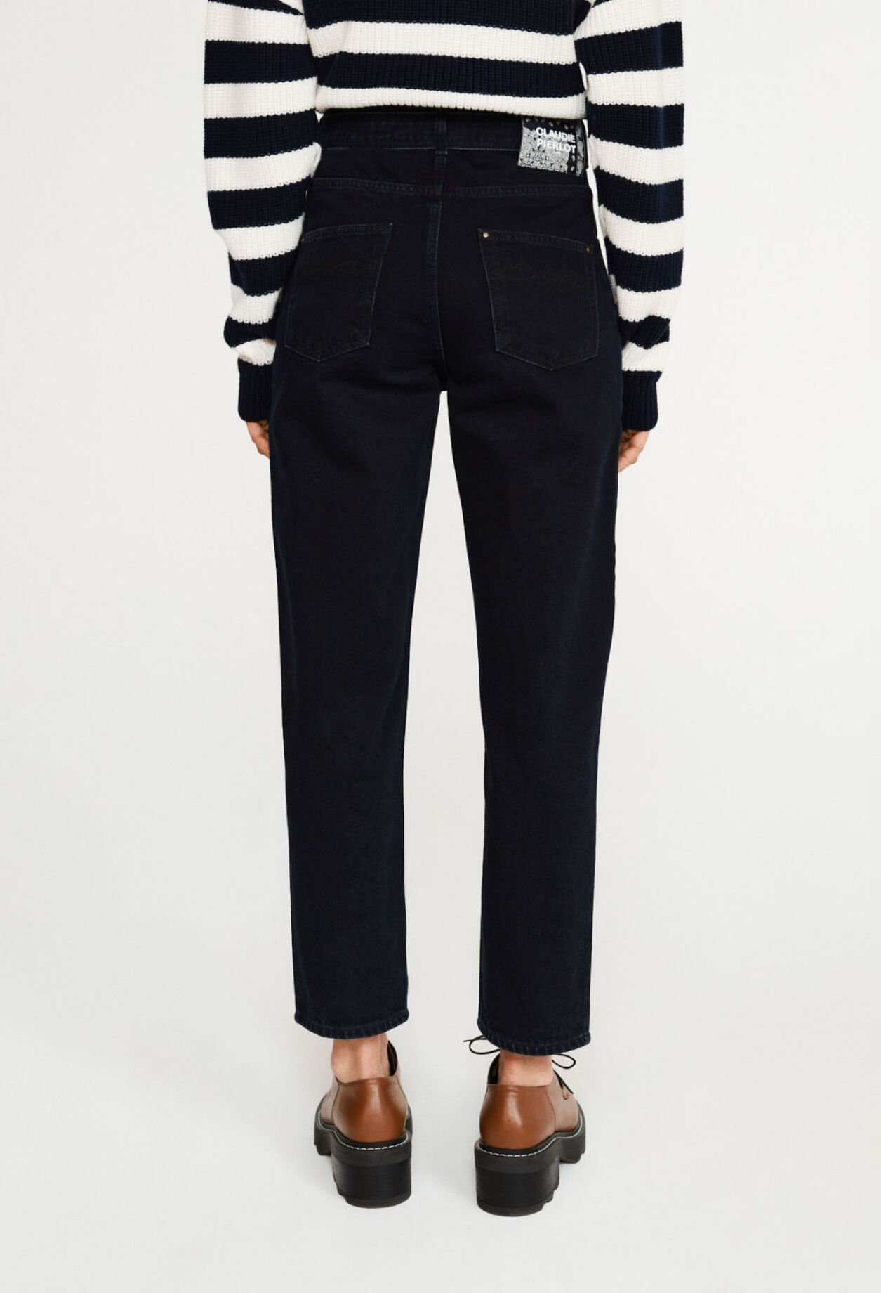 Jean brut cropped