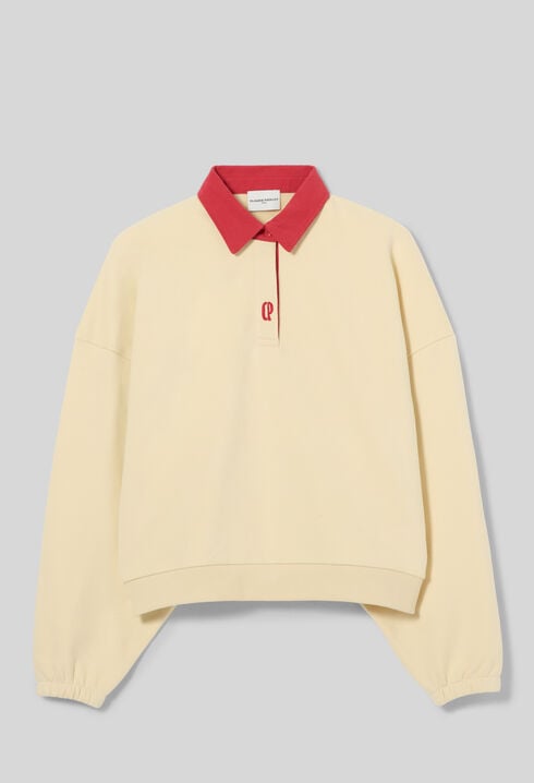 Sweatshirt oversize coton