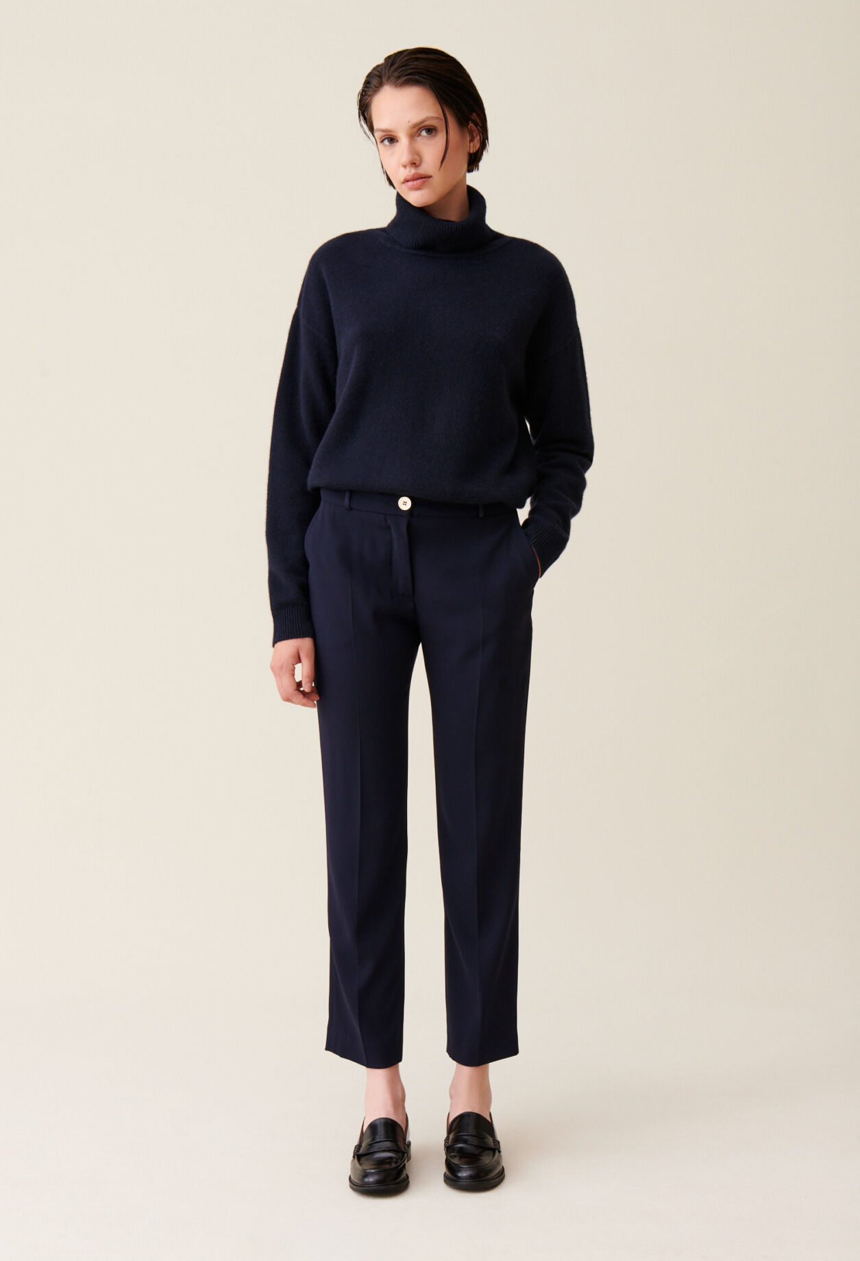 Pantalon tailleur cigarette pour femme Claudie Pierlot