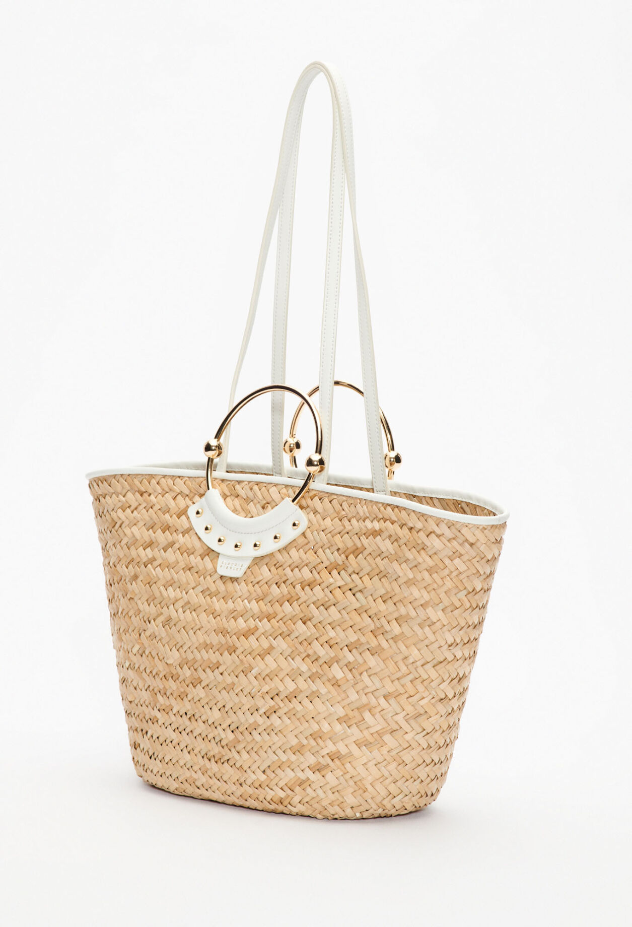 Grand panier de paille