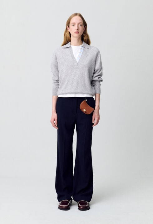 Pantalon droit de tailleur