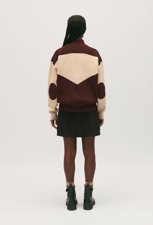 Sweatshirt Minimum col camionneur