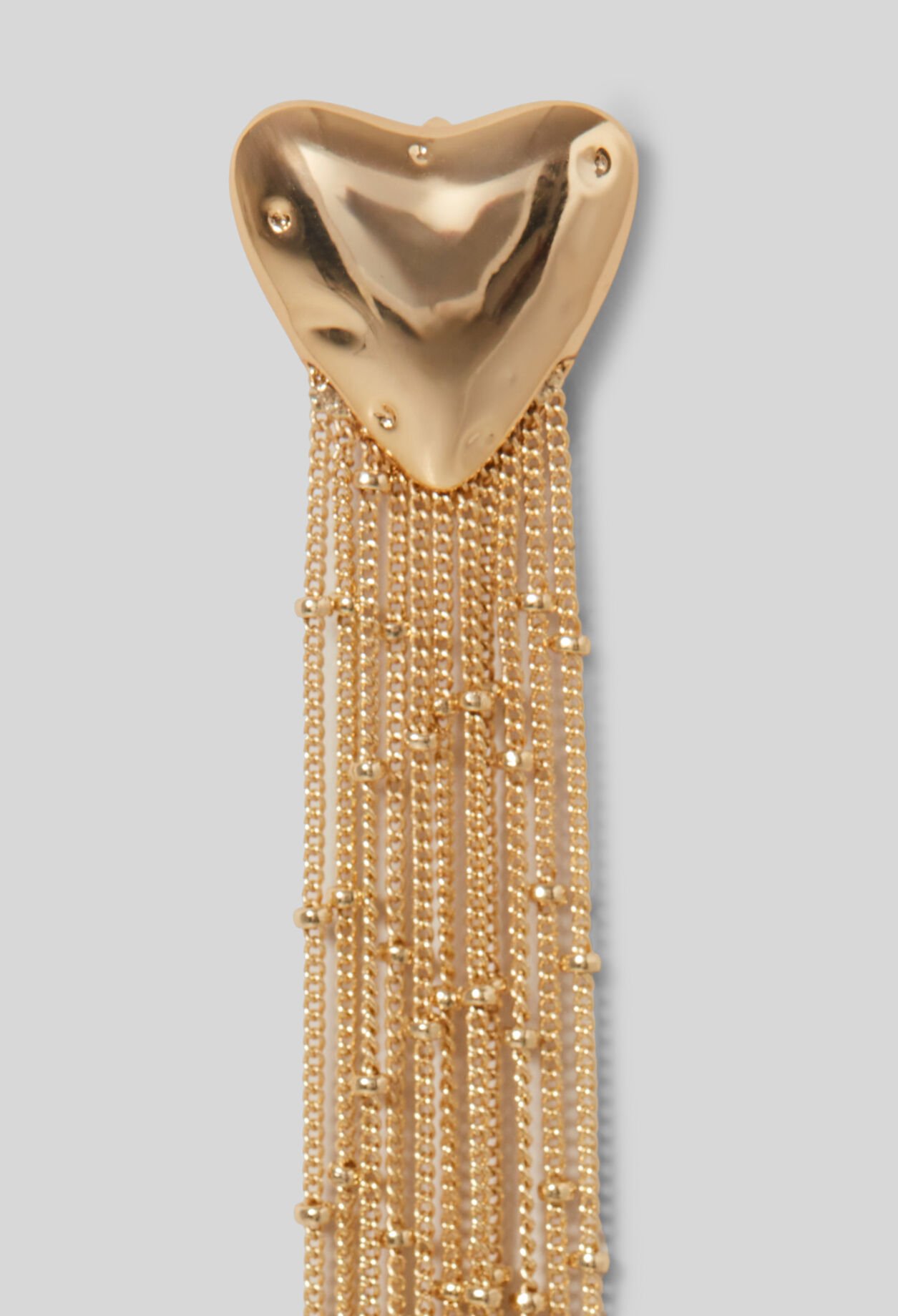 Boucles d'oreilles coeur pendantes