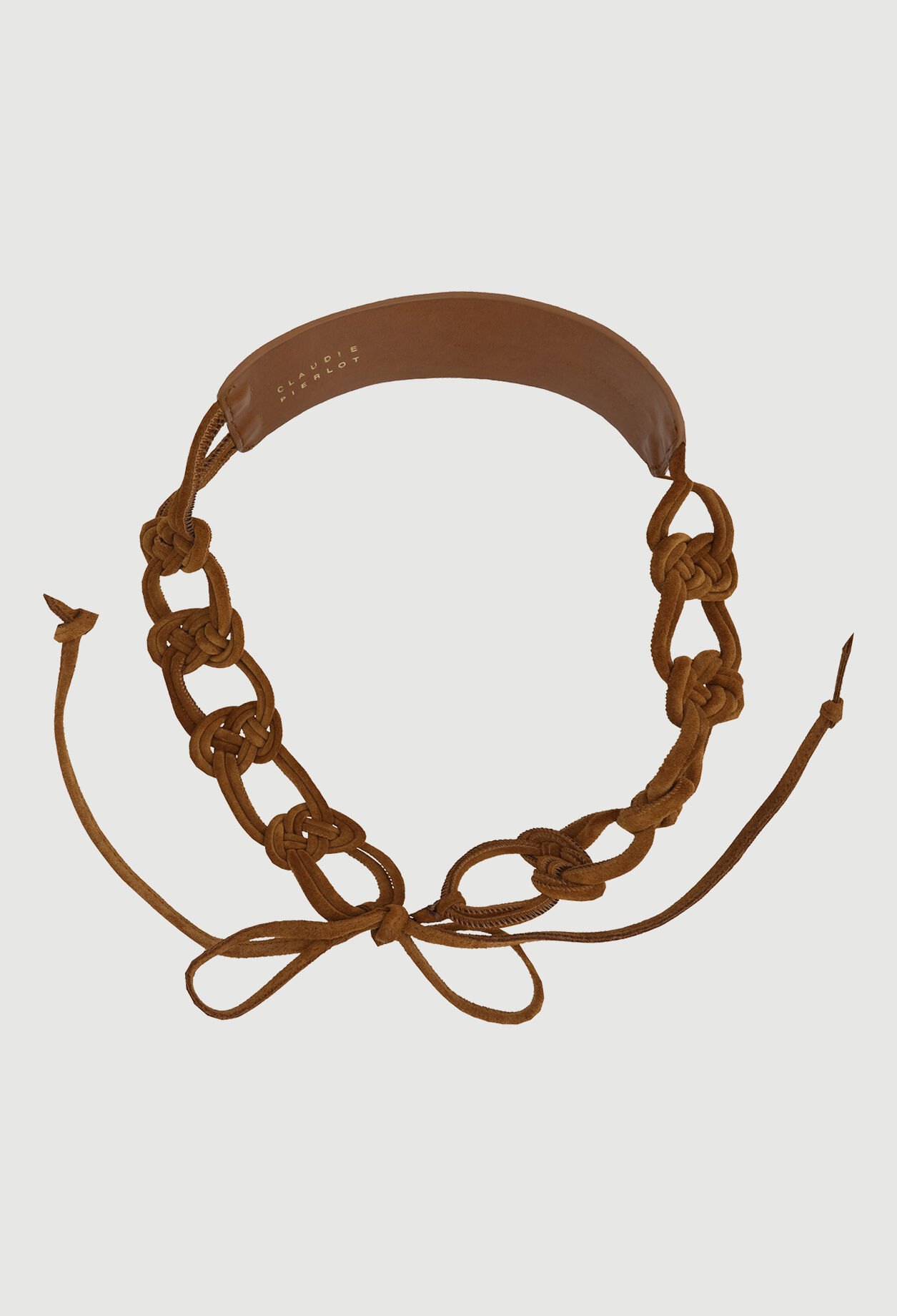Ceinture ajourée à nœuds