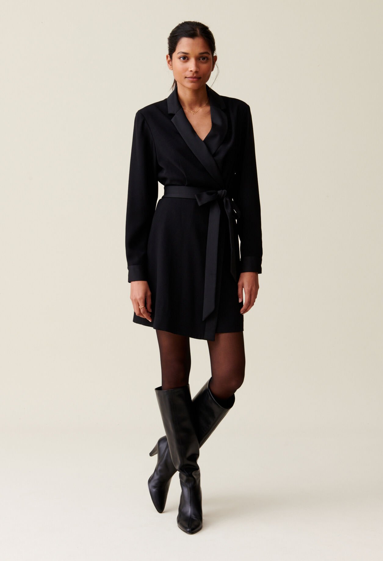 Robe col tailleur 2025