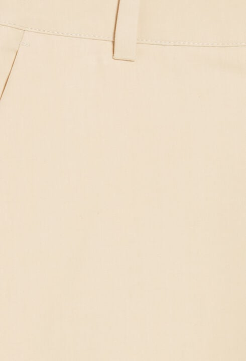 Jupe midi beige clair