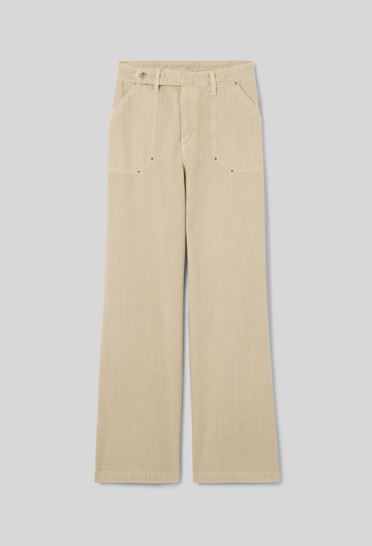 Jean denim droit