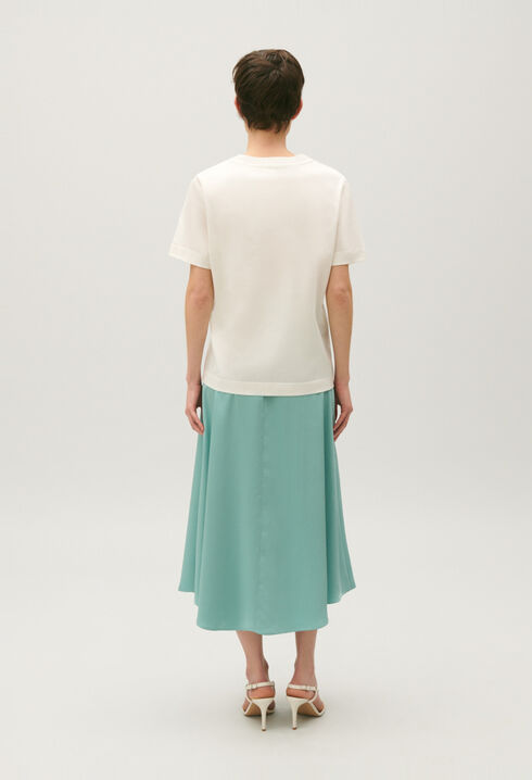 T-shirt coton CLAUDIE Paris écru