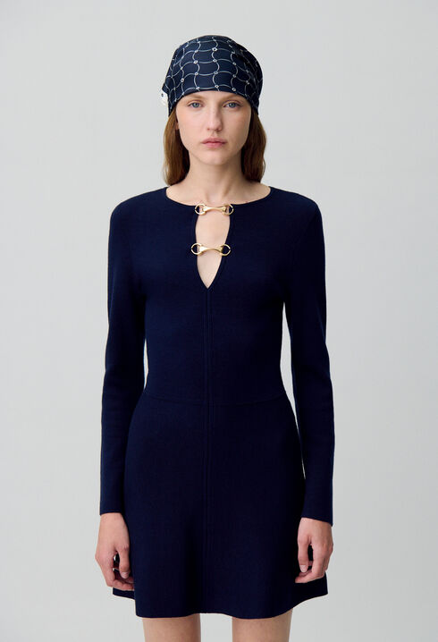 Robe cintrée maille