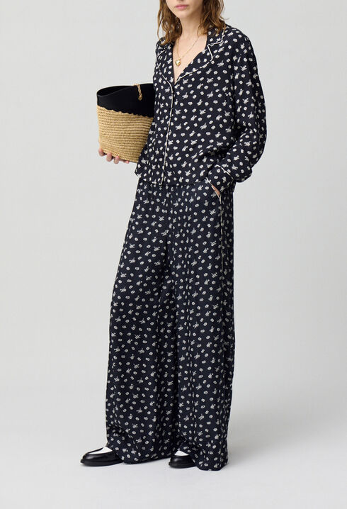 Chemise fluide courte