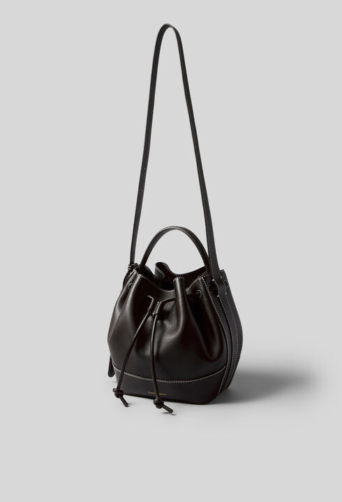 Sac seau cuir