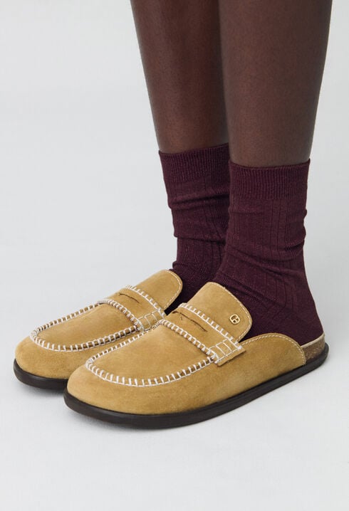 Mules suède