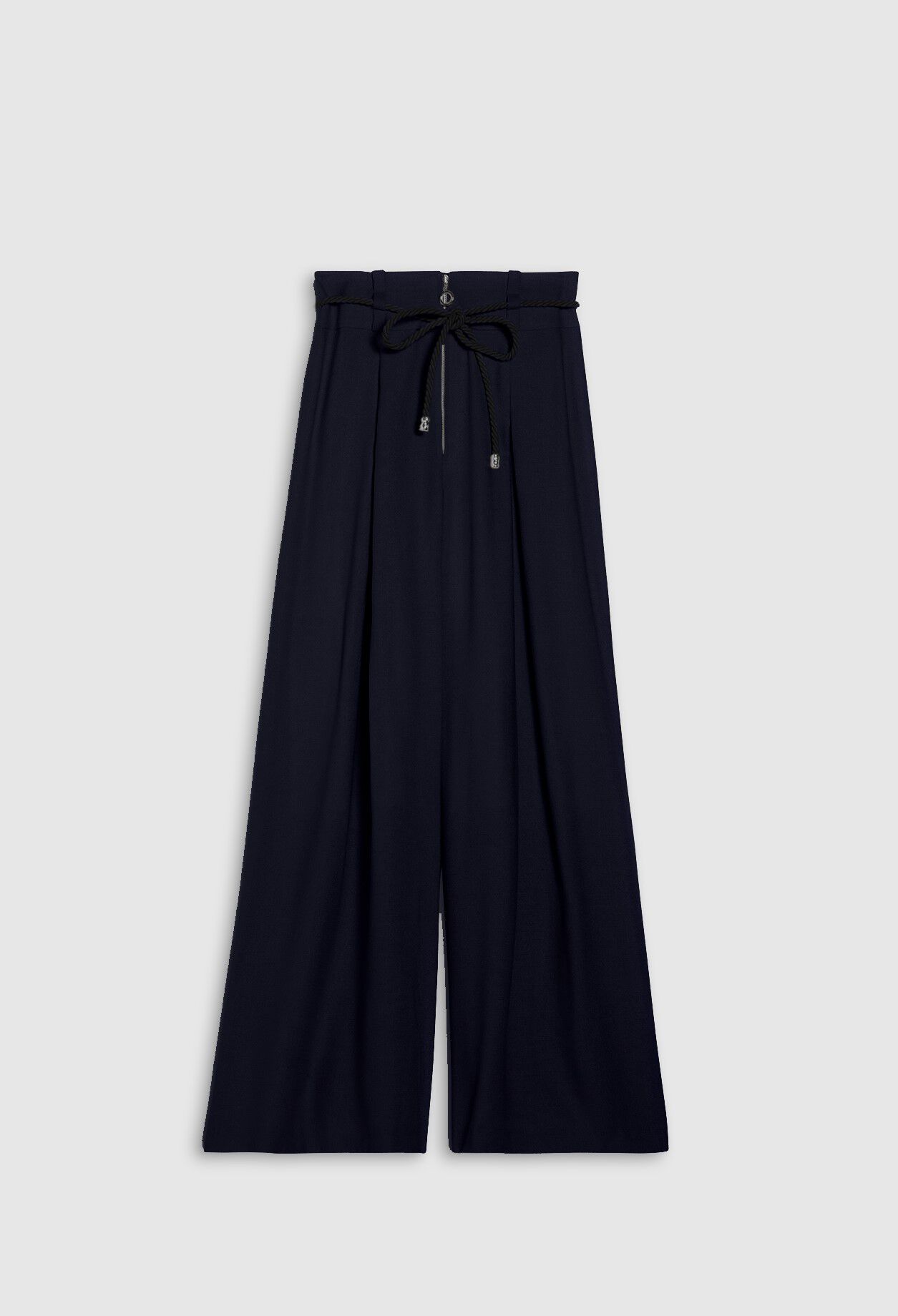 Pantalon long avec ceinture en corde