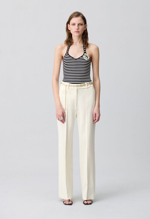 Pantalon droit de tailleur