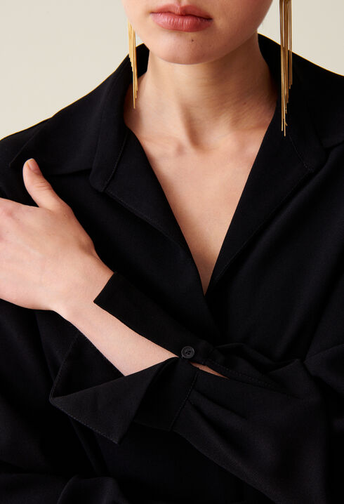 Blouse fluide noire 