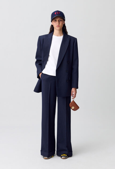 Veste tailleur croisée