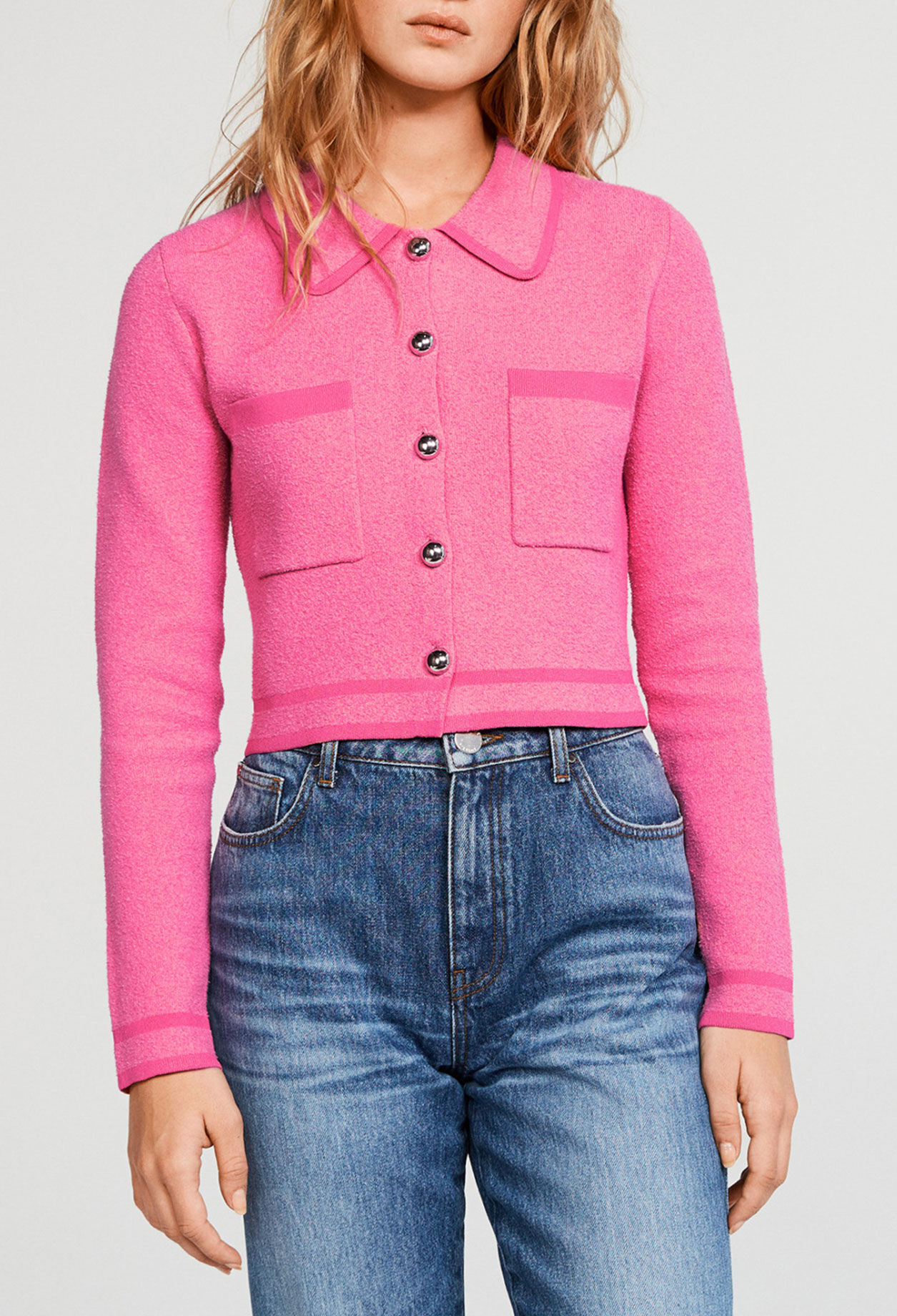 Cardigan à col