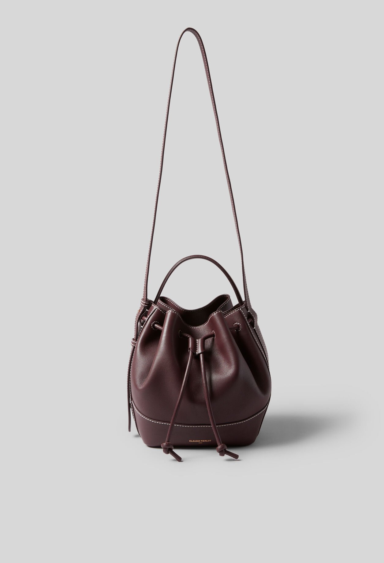 Sac seau cuir