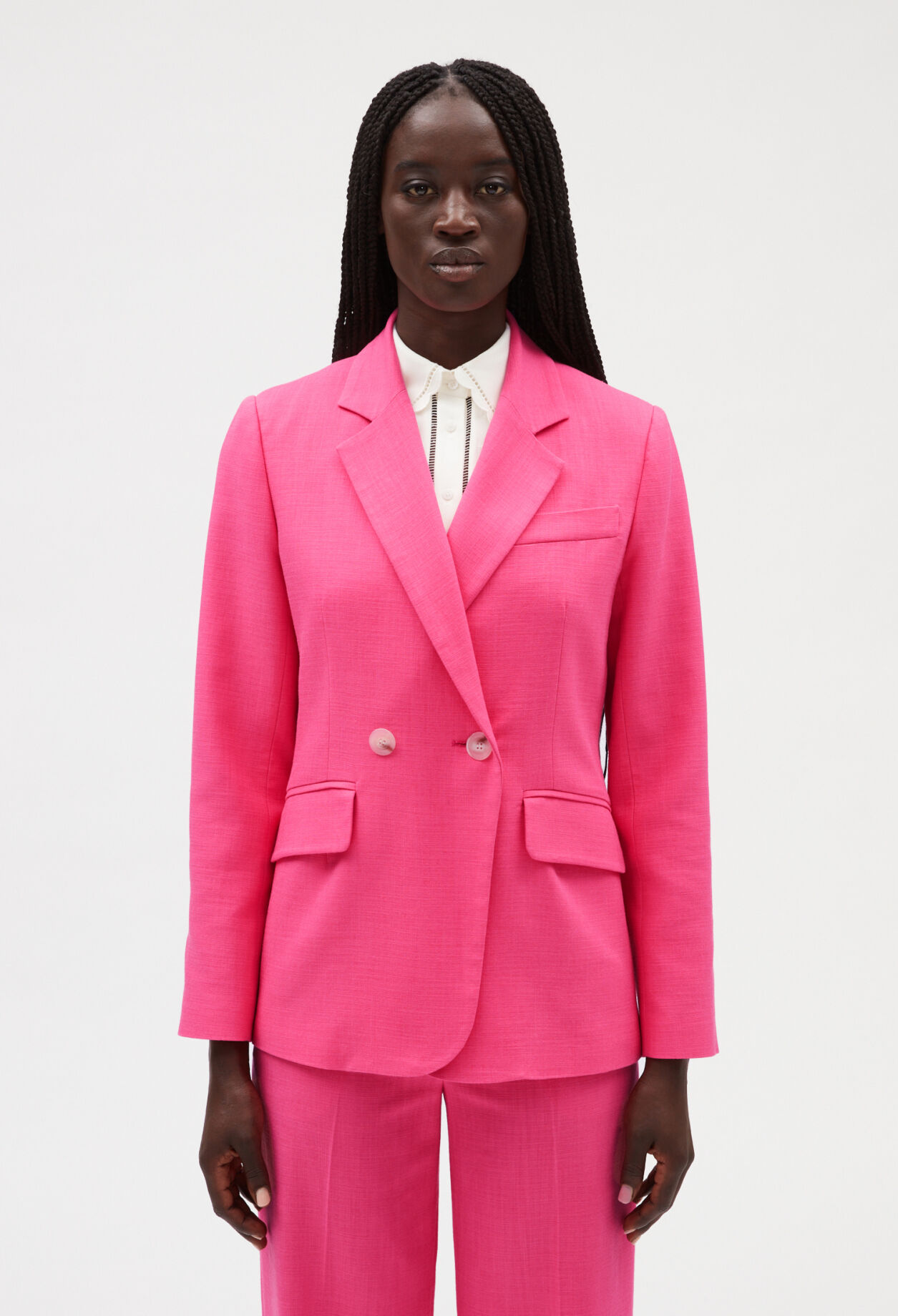 Veste tailleur rose 2025