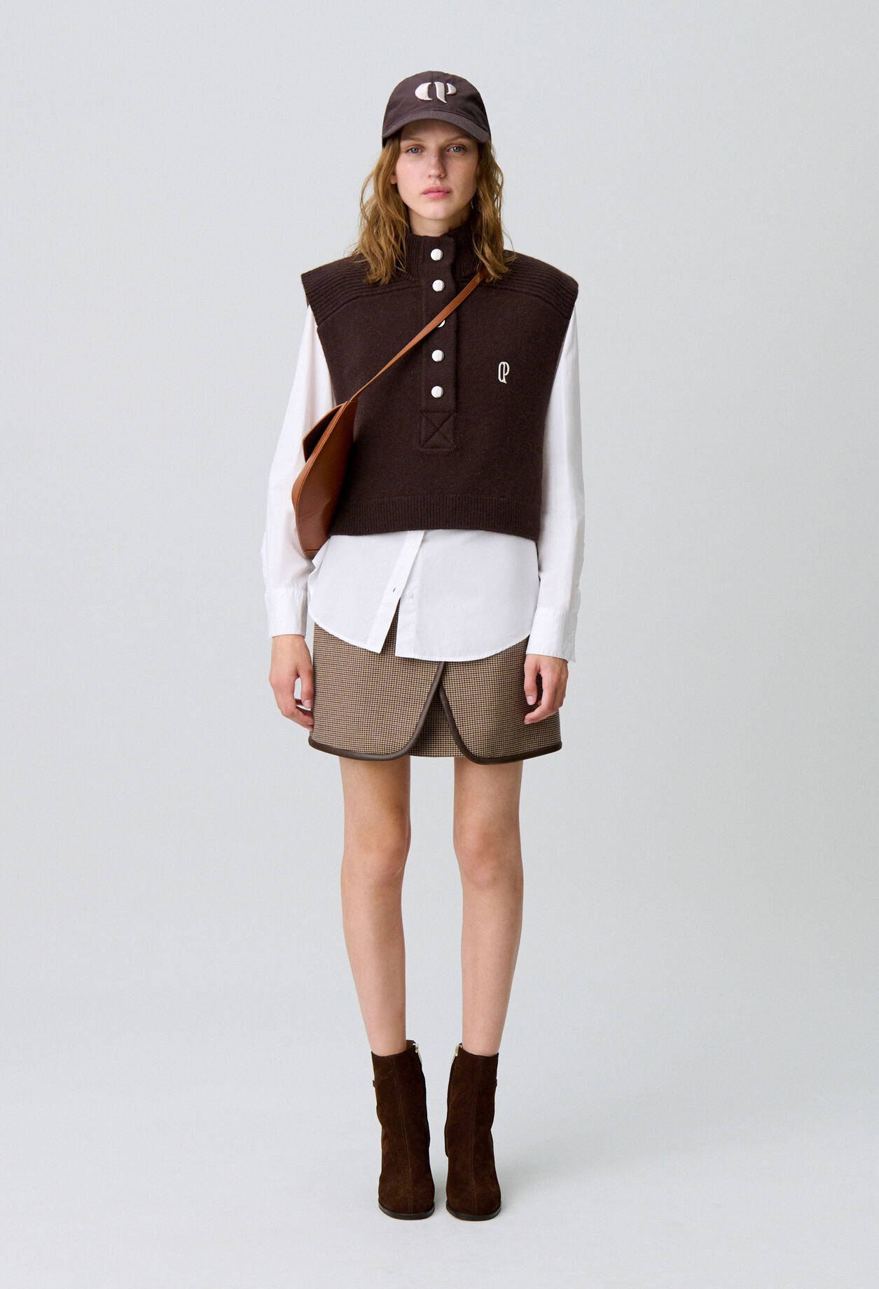 Col maille sans manches