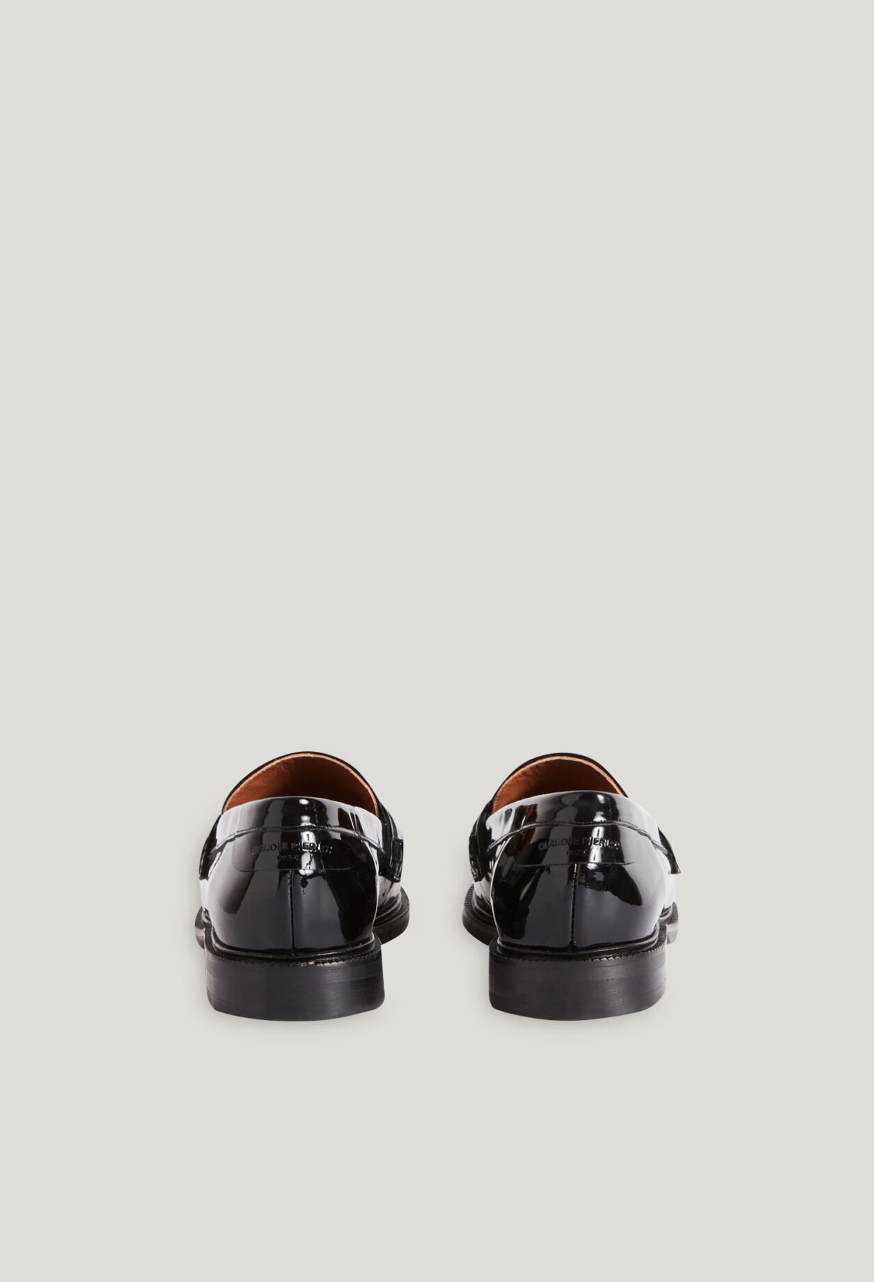 Mocassins vernis noirs