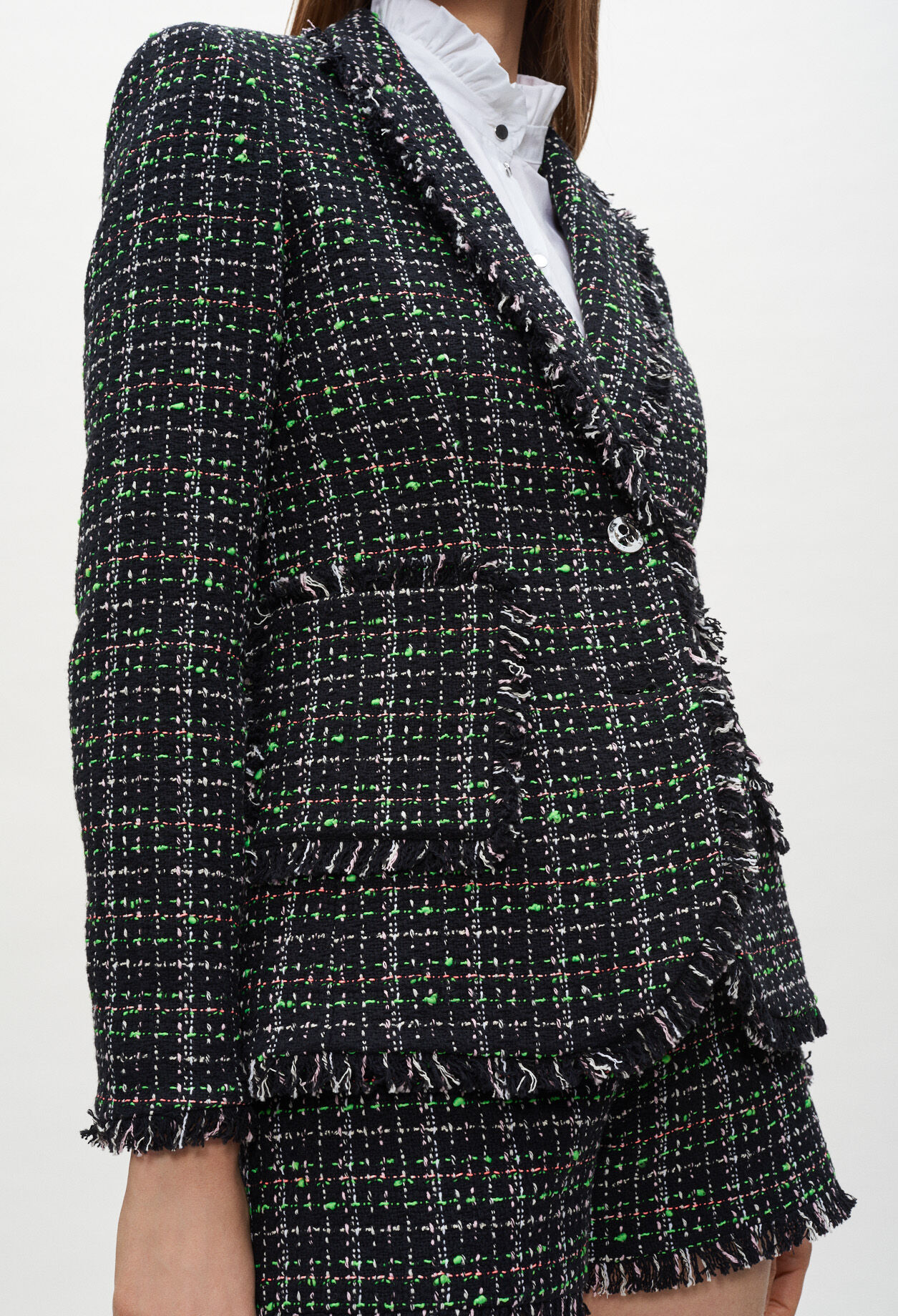 Veste façon tweed