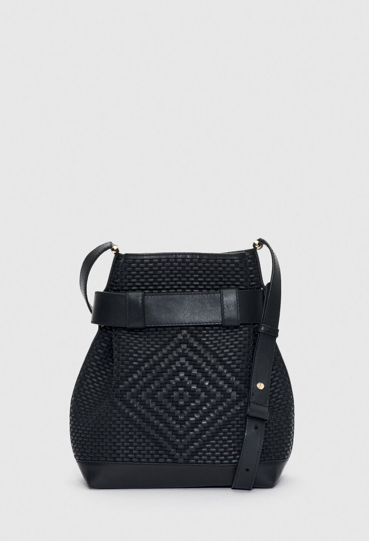 Sac seau en cuir