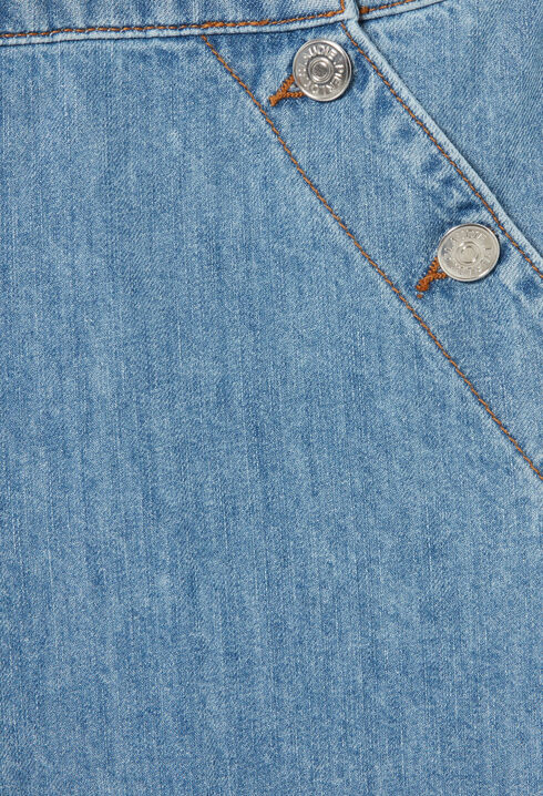 Short &agrave; pont denim