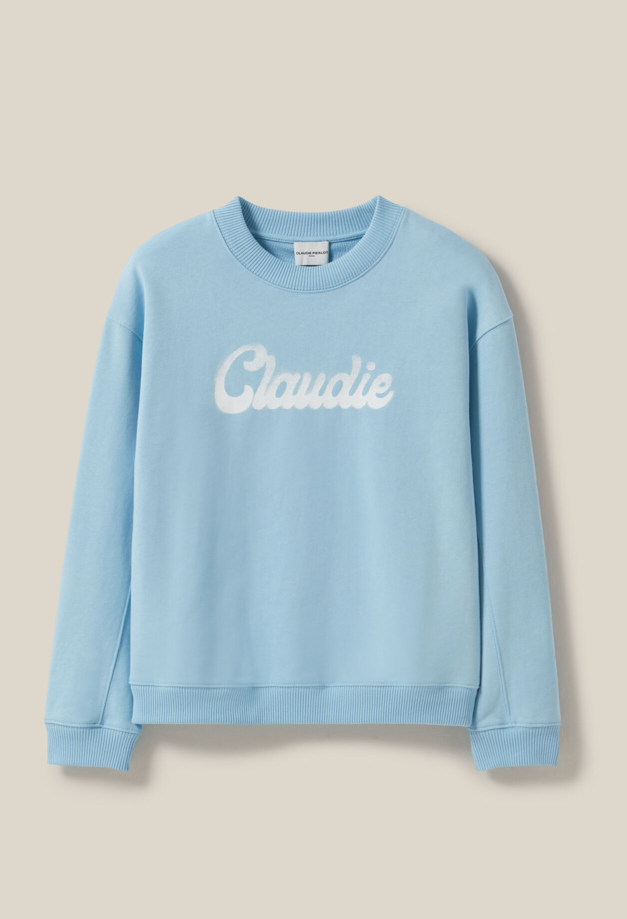 Sweatshirt ample imprimé Claudie